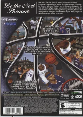 NBA Ballers - Phenom box cover back